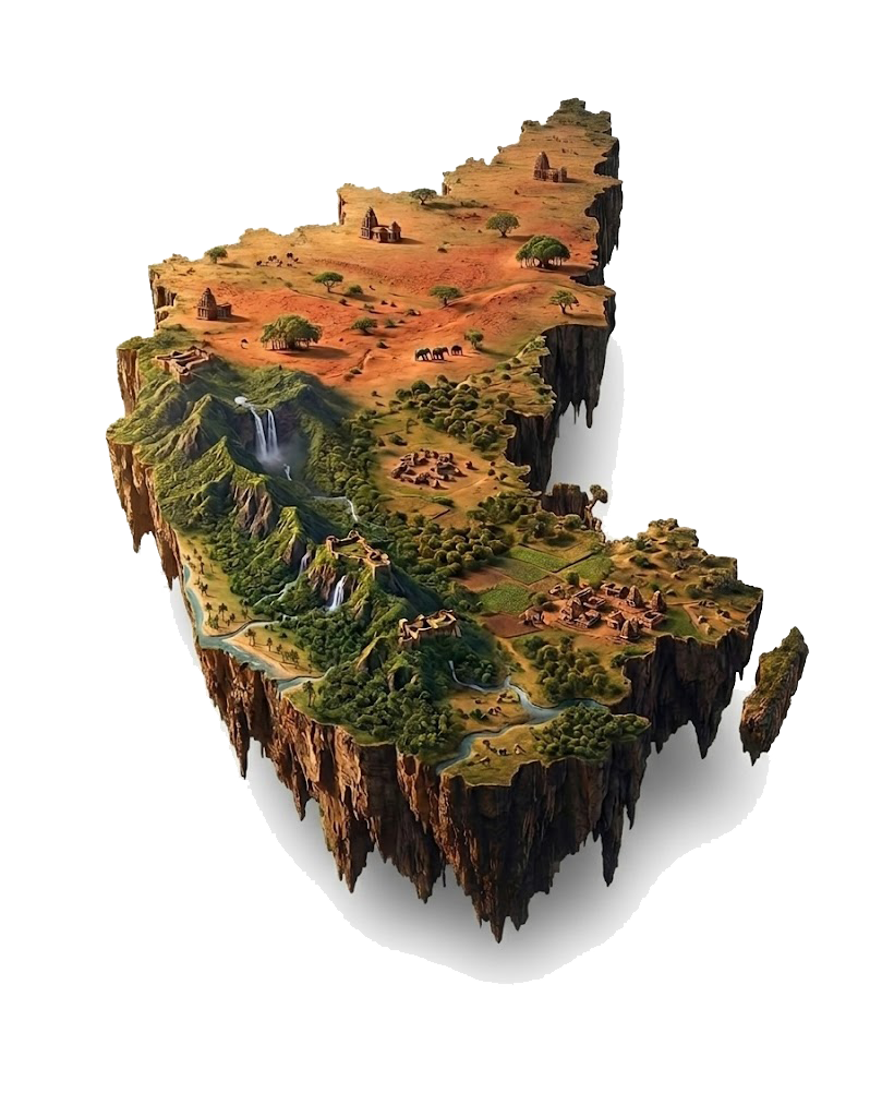 Karnataka Cooperative Landscape Map